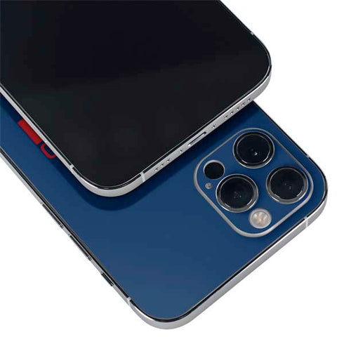 NFL New England Patriots Blue Performance Series iPhone 12 Pro Max Skin